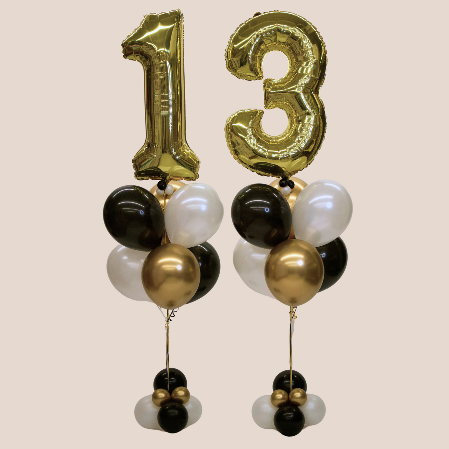 Large Number Balloon Bouquets (QTY 2)
