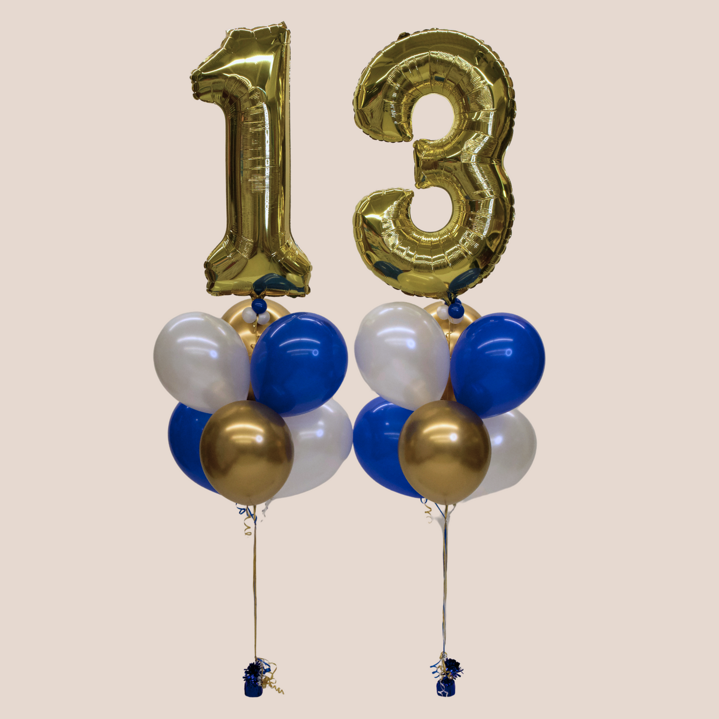 Large Number Balloon Bouquets (QTY 2)
